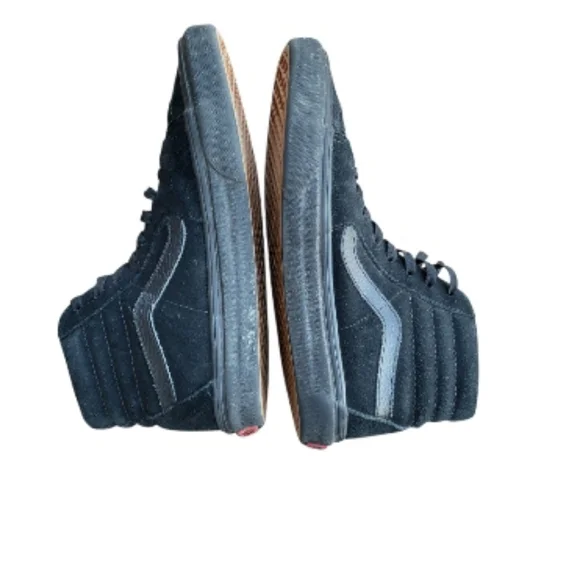 Vans Hi Top Skate Skateboard Old Skool Black Athletic Sneaker Women 8 Men 6.5 SK - Picture 7 of 12